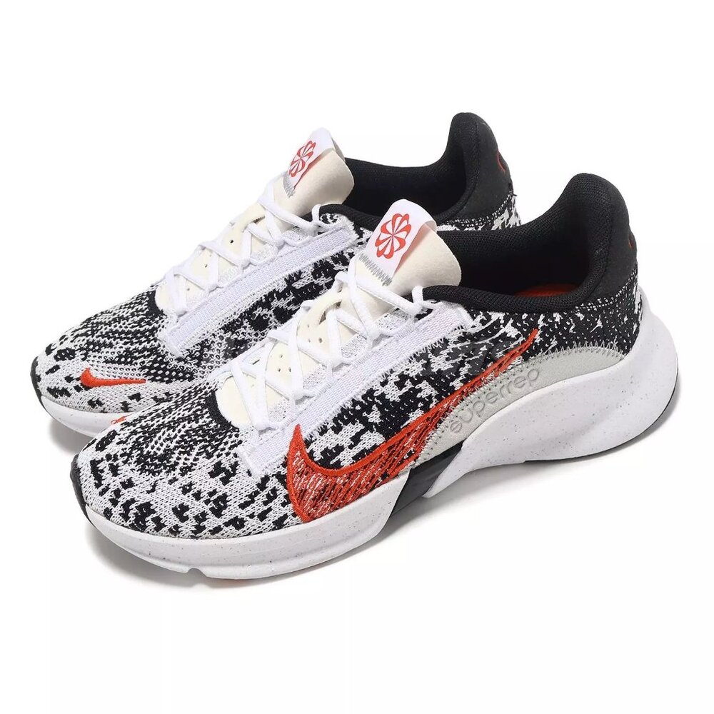 Nike Wmns Superrep Go 3 NN FK White Picante Red Women Cross Training Size 8.5